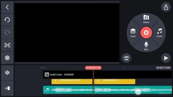 Cinematic Trailer Text with Kinemaster! | Creative Ajit |