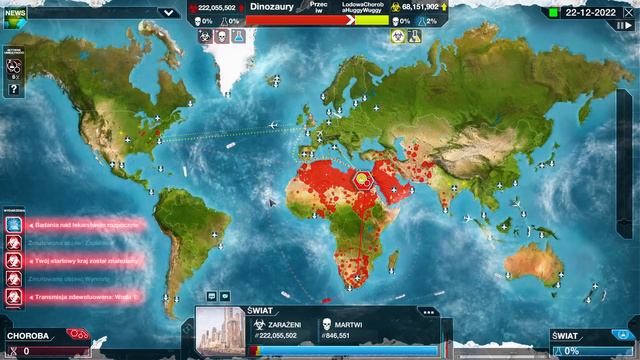 PLAGUE INC EVOLVED MULTIPLAYER JEST NAPRAWDĘ FAJNE - CZYJA CHOROBA ZABIJE WIĘCEJ LUDZI? смотреть онлайн