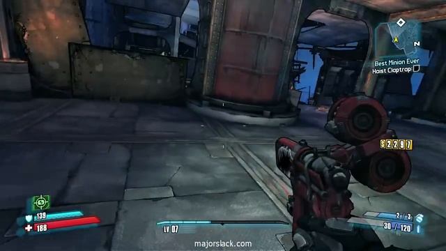 Borderlands 2 Walkthrough Part 13: Where to Find the Lever to Hoist Claptrap смотреть онлайн