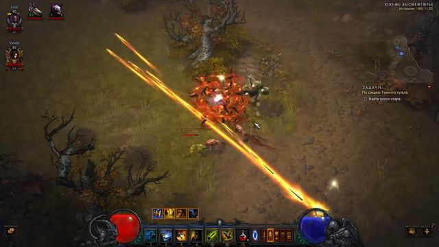 Прохождение Diablo III: Акт 1 Часть #6 - Колдун и Охотник на демонов 60 lvl , Истязание (2.0.1) ✔ смотреть онлайн