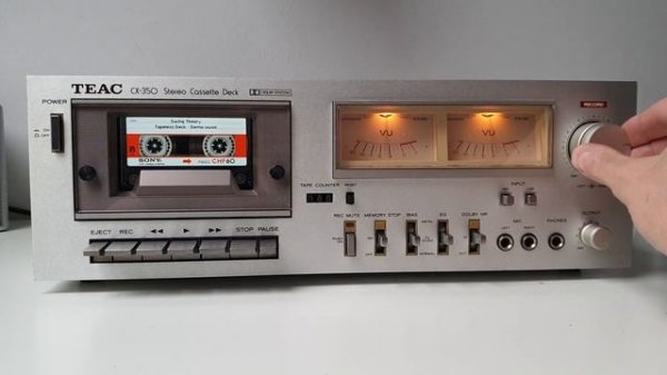 TEAC CX-350 converted into MP3/FLAC player - Tapeless Deck Project