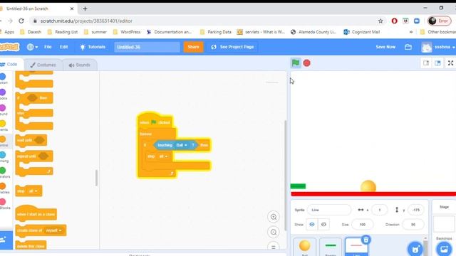 Scratch Project to make One Player Pong Game смотреть онлайн