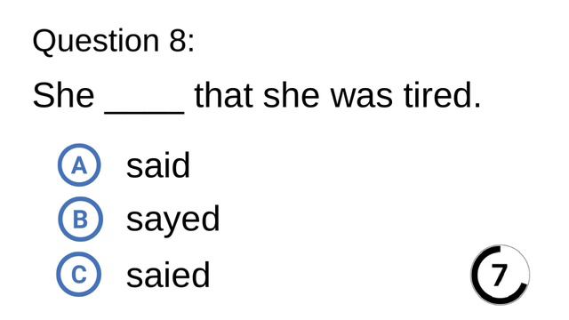 SIMPLE PAST - ENGLISH GRAMMAR QUIZ (with pronunciation!) смотреть онлайн