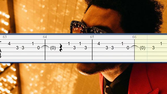 The Weeknd - Blinding Lights Guitar Tab Tutorial смотреть онлайн