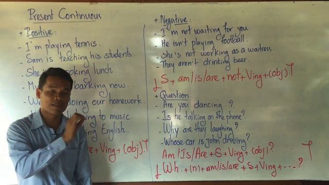 Present Continuous/Progressive: its Form and Use in Khmer смотреть онлайн