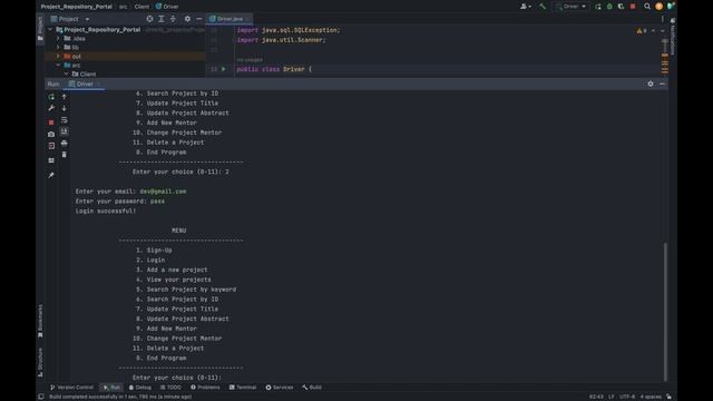 ProjectVault - Project Repository Portal | MySQL | JAVA | Java Database Connectivity (JDBC) | смотреть онлайн
