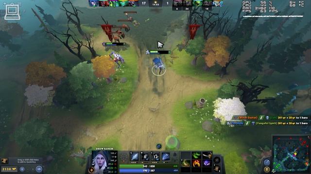 DOTA 2 Gameplay GeForce 820M