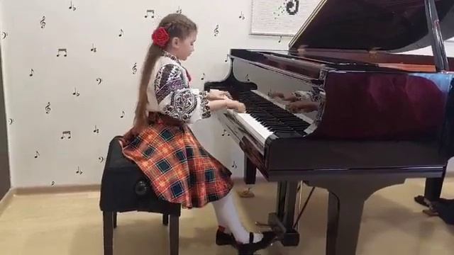 Загоруйко Софія - Народний танець, М. Дремлюга смотреть онлайн
