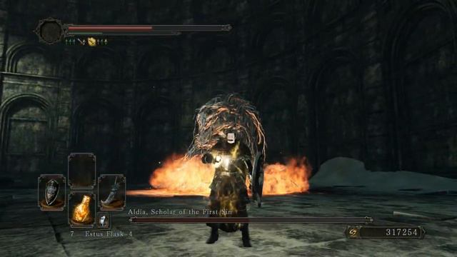 Dark souls 2. Nashandra. Aldia, Scholar of the First Sin. смотреть онлайн