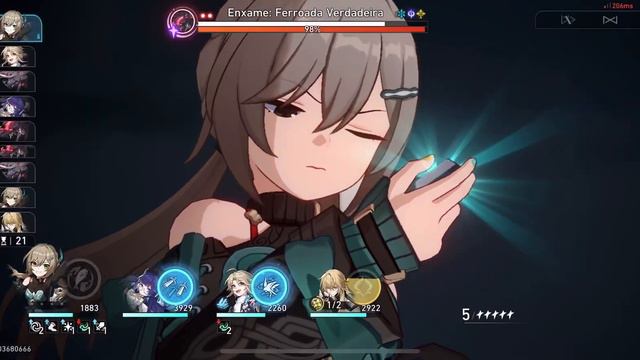 MoC 10 (Memory of Chaos) | Kafka dot team & Qingque break effect + ice | 17 turns left смотреть онлайн