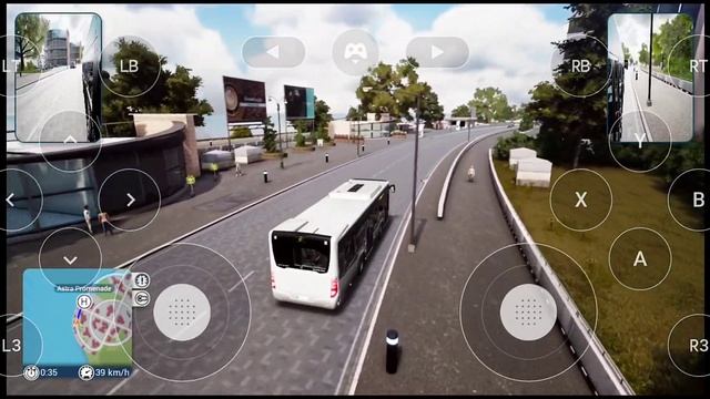 how to play bus simulator 18 on android | using nvidia GeForce NOW смотреть онлайн