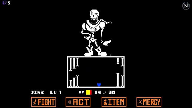 Undertale - Ep 6 : Papyrus fight (First Playthrough) смотреть онлайн