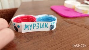 Утро моих сквиш собачки🐶  и котика🐱