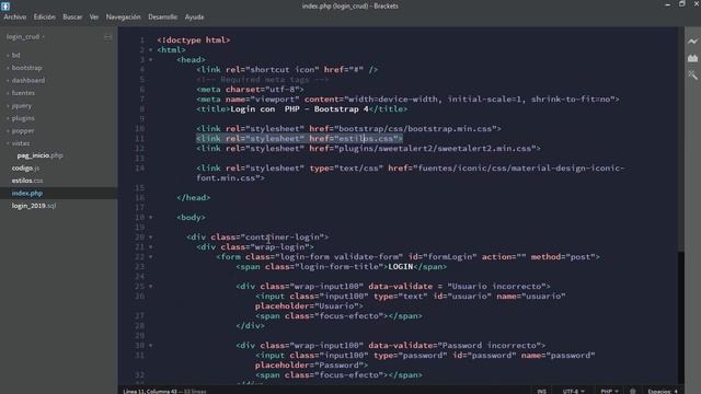 Login, Dashboard y CRUD - Todo en uno смотреть онлайн