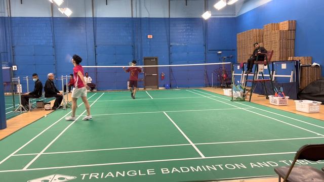 2022 US Badminton Adult National Lukas vs Eric смотреть онлайн