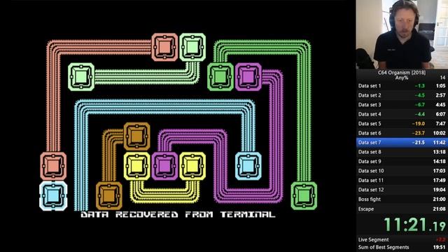C64 Organism speedrun 20:47 new WR (first sub 21) смотреть онлайн
