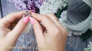 Вяжем оригинальный бактус спицами