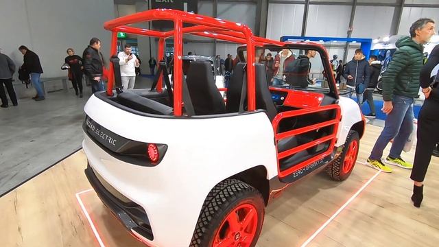 TAZZARI ZERO 4 OPEN SKY LIMITED 140K 100% ELECTRIC VEHICLE WALKAROUND смотреть онлайн