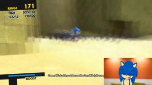 Соник играет в Sonic Forces