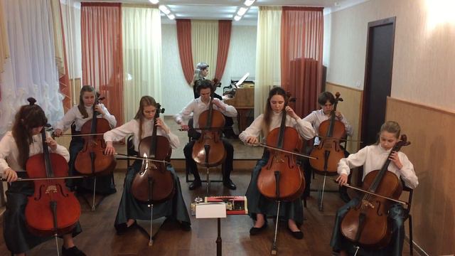 Ансамбль віолончелістів Сувенір, А.Шувалов "Мелодія", Л.Андерсон "Друкарська машинка" смотреть онлайн