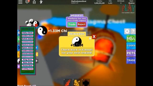 ROBLOX - Ninja Legends - SCRIPT смотреть онлайн