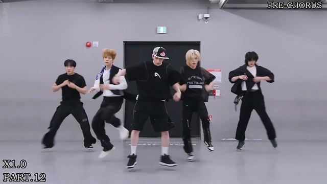 Stray Kids - '특 (S-Class)' Dance Practice Mirrored Tutorial (SLOWED)