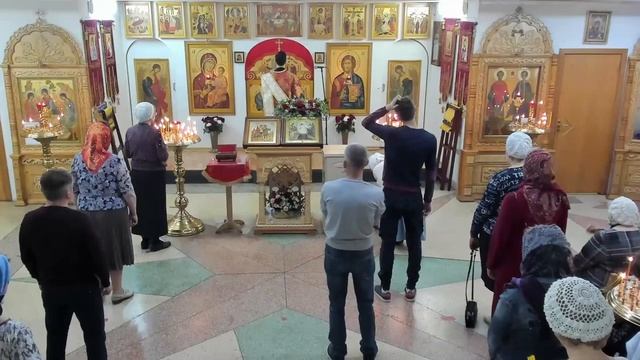 Богослужение в Храме святых целителей Косьмы и Дамиана г. Екатеринбург 21.05.2022г. смотреть онлайн