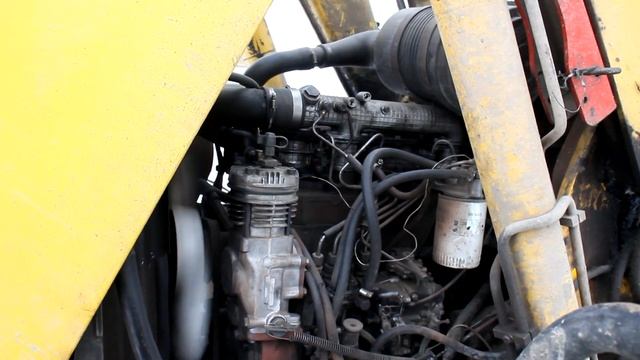 Внедрение белорусского дизеля в экскаватор Коматцу Часть 2