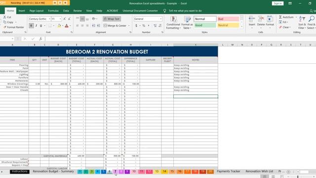 How I use Excel to Organize a Home Renovation смотреть онлайн