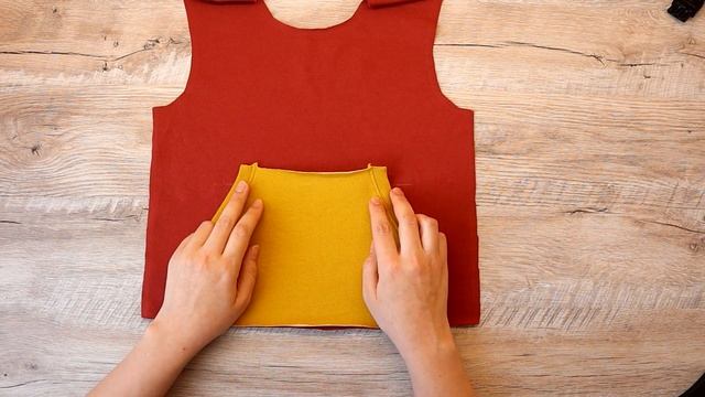 Накладной карман "Кенгуру" на толстовке смотреть онлайн