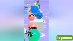 BALL RUN 2048 — INFINITY ∞ Reach Up '256 KQ' (K-Q-iLLION, Max Level,  Gameplay)