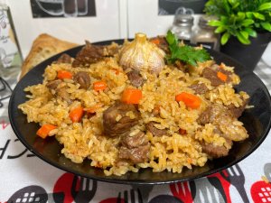 Плов из говядины |Вкусный, рассыпчатый, сочный, ароматный плов из говядины | рецепты просто