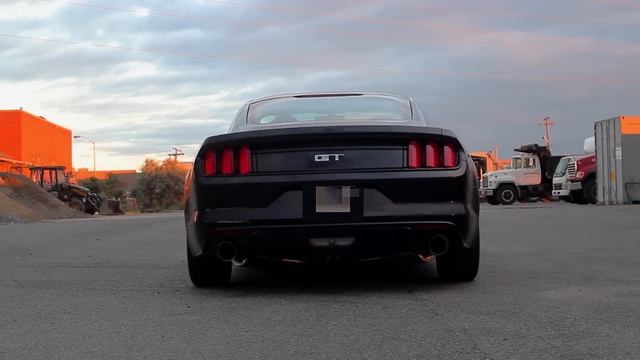 2015 Mustang GT MBRP Street Catback Exhaust sound смотреть онлайн