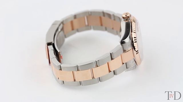 Rolex DateJust Lady 31mm Steel/Rose Gold Pink/Indexes Oyster 178271 (T4D) watch review смотреть онлайн
