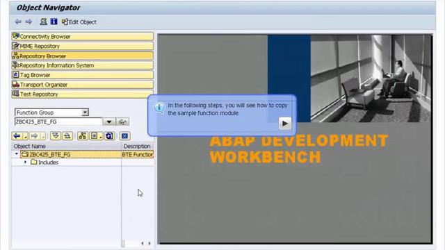 SAP ABAP : How to Use a Business Transaction Event or Open Fi смотреть онлайн