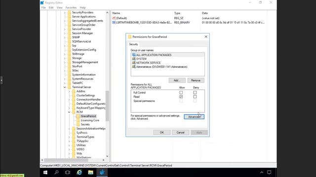 Unable to delete all specified values in registry смотреть онлайн