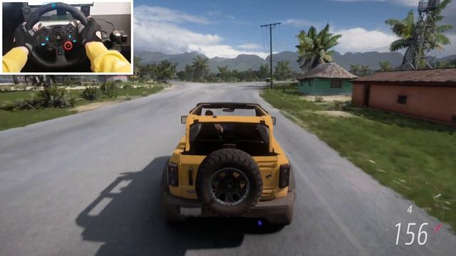 Ford Bronco Badlands - Forza Horizon 5 | Logitech G29 Gameplay смотреть онлайн