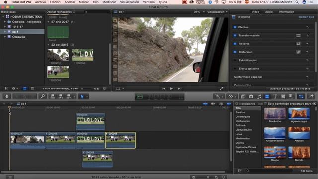 FINAL CUT PRO ЗА 8 УРОКОВ #2 ТАЙМЛАЙН + ОСНОВЫ МОНТАЖА #2 из 8