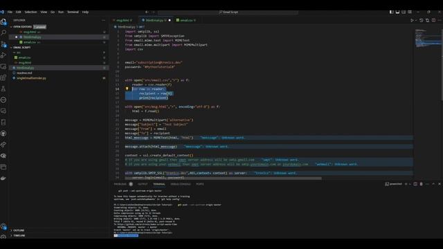 Send UNLIMITED Emails for Free with this Python Script! смотреть онлайн