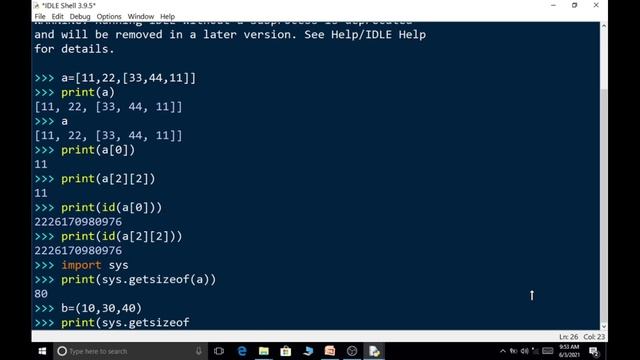 #33 : Tuple vs List? | Packing & Unpacking | Diff. in List & Tuple In Hindi смотреть онлайн