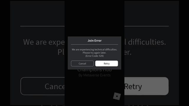 Roblox fixed error 529 смотреть онлайн