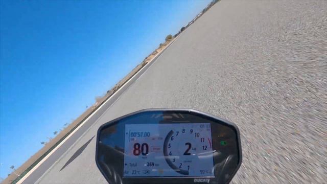 2022 Ducati Streetfighter V2 Track Lap. смотреть онлайн