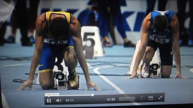 400m 1. heat, menn Nordenkampen Tampere 2014 смотреть онлайн