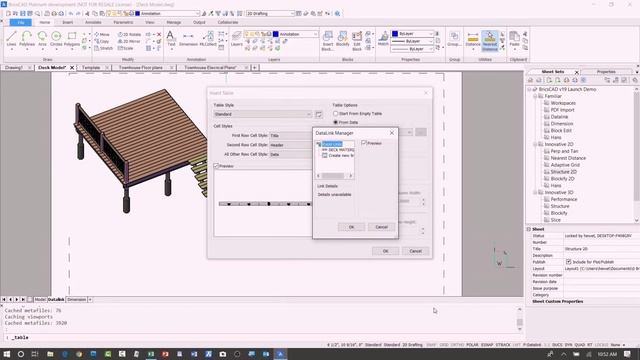 Data Linking - BricsCAD Demo - Bricsys 2018 Conference смотреть онлайн