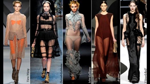 Самые модные платья осень-зима 2012-2013 смотреть онлайн