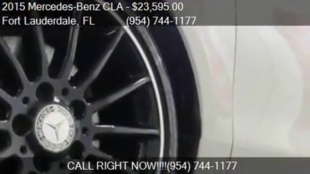2015 Mercedes-Benz CLA CLA 250 4dr Sedan for sale in Fort La смотреть онлайн