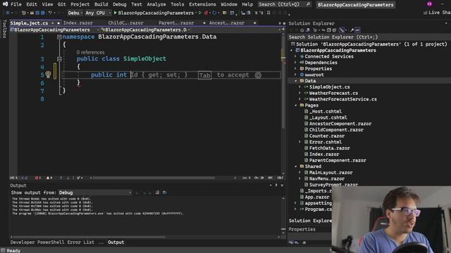 Blazor Basics: Cascading Parameters смотреть онлайн