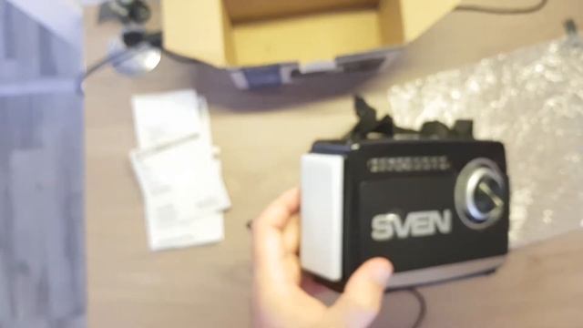 Распаковка Unboxing Sven SRP-535 смотреть онлайн
