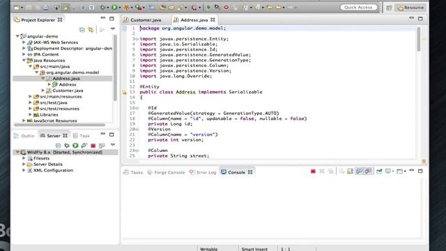 Building a RESTful AngularJS application using JBoss Forge смотреть онлайн