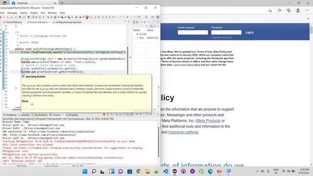 How to switch between tabs in Selenium ? Tamil смотреть онлайн